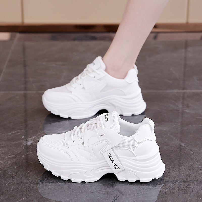 Damen Sneaker Chunky Atmungsaktives Mesh Weich