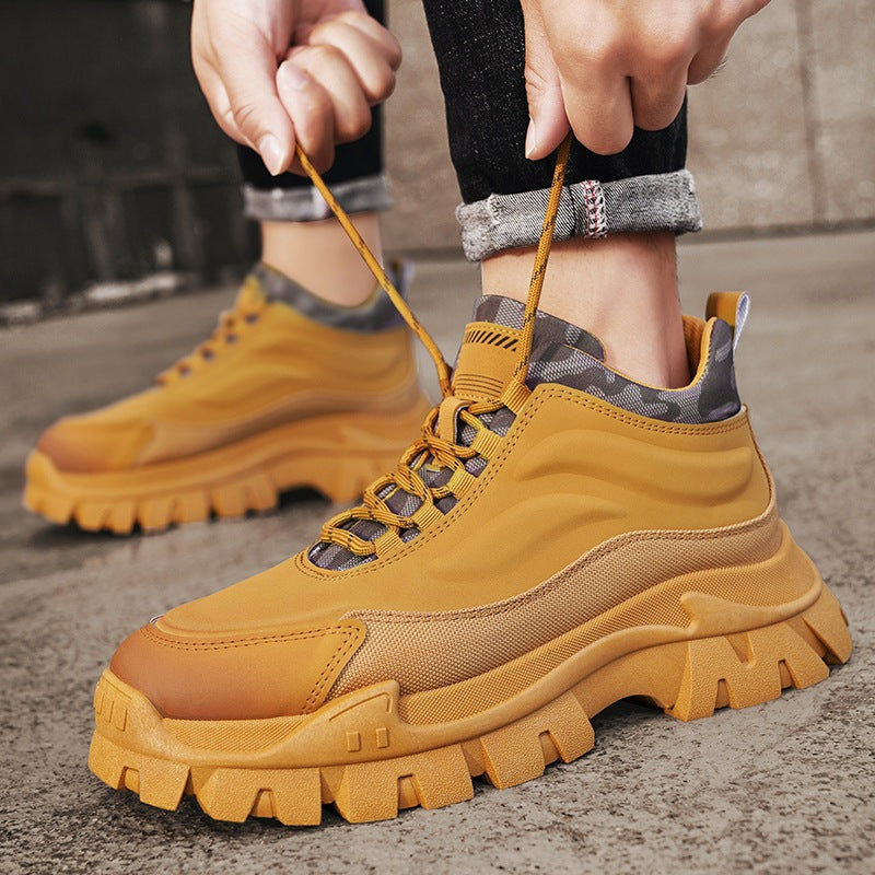 Damen Sneaker Sportlich Atmungsaktiv Rutschfest Hoch