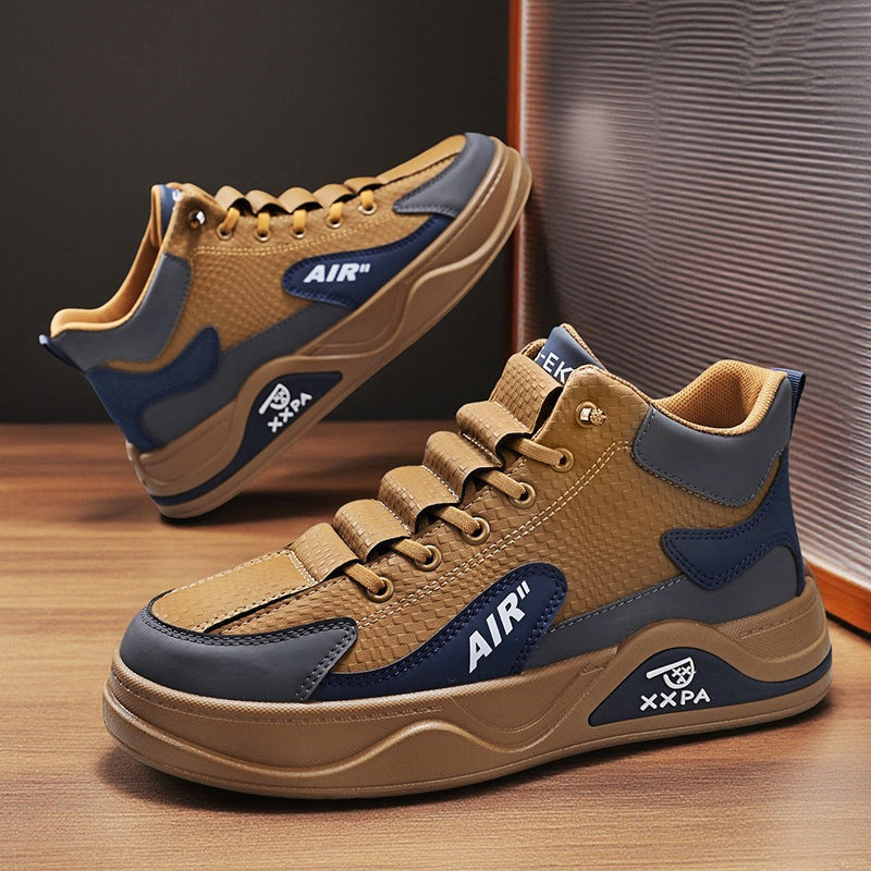 Herren High- Sneaker Atmungsaktives Mesh Rutschfeste Sohle