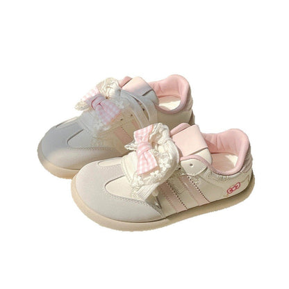 Damen Sneaker Atmungsaktives Mesh Schleifen