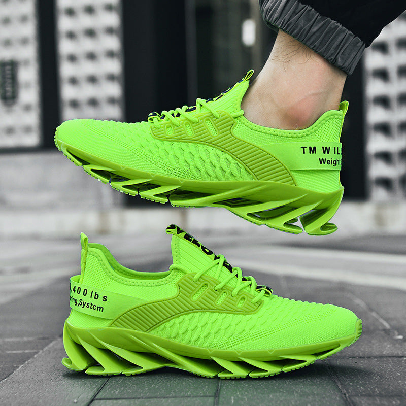 Damen Sneaker Sportlich Leicht Rutschfest Weiches Obermaterial