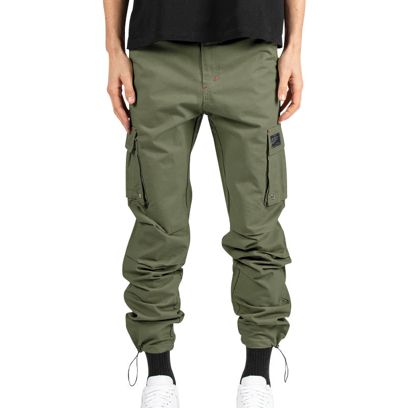 Herren Cargo Jogginghose Sportlich Mit Vielen Taschen