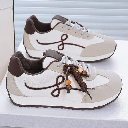 Damen Sneaker Atmungsaktives Mesh Schnürsystem Schwarz - Norvielle