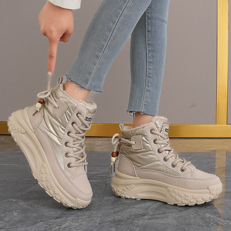 Damen Hochsneaker Isolierend Rutschfest