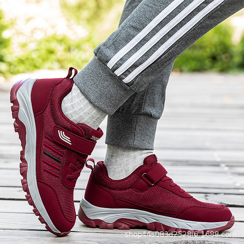 Damen Laufschuhe Sportsneaker Bequem Klettverschluss