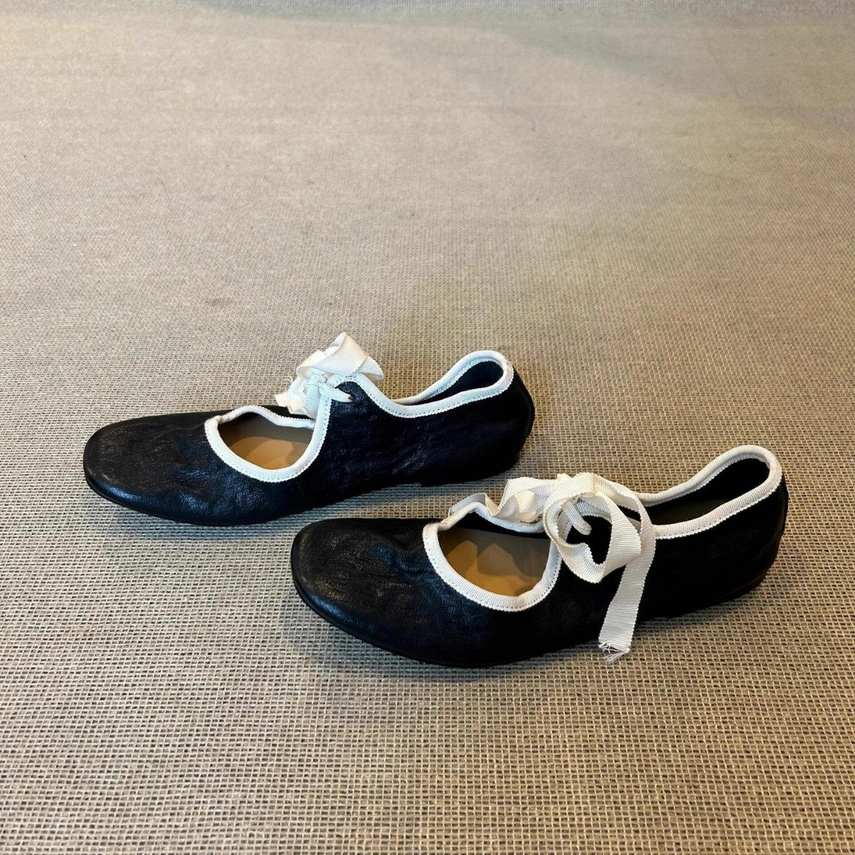 Damen Ballerinas Leder