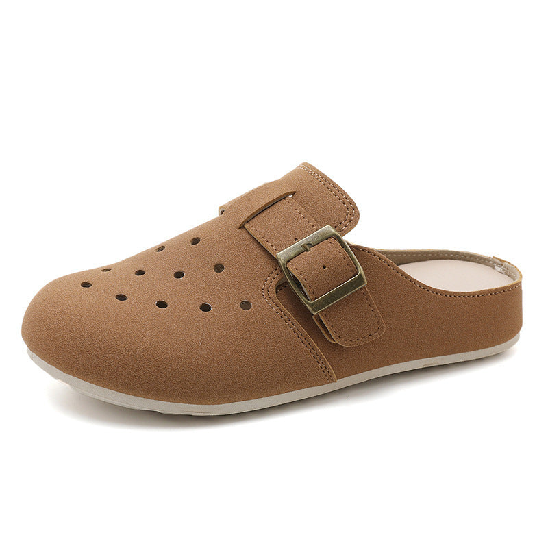 Damen Clogs Atmungsaktiv mit Riemen