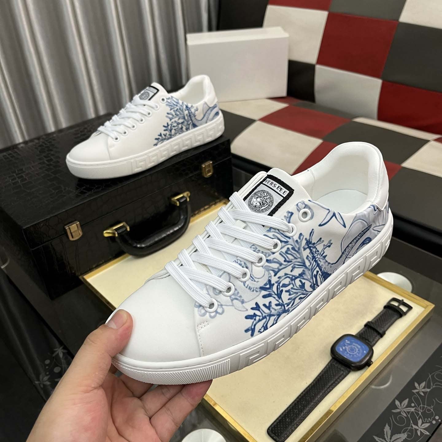 Damen Sneaker Sportlich Komfort Schuhe
