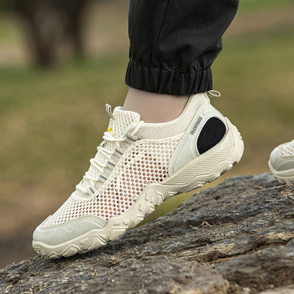 Damen Trekking Schuhe Atmungsaktiv Rutschfest
