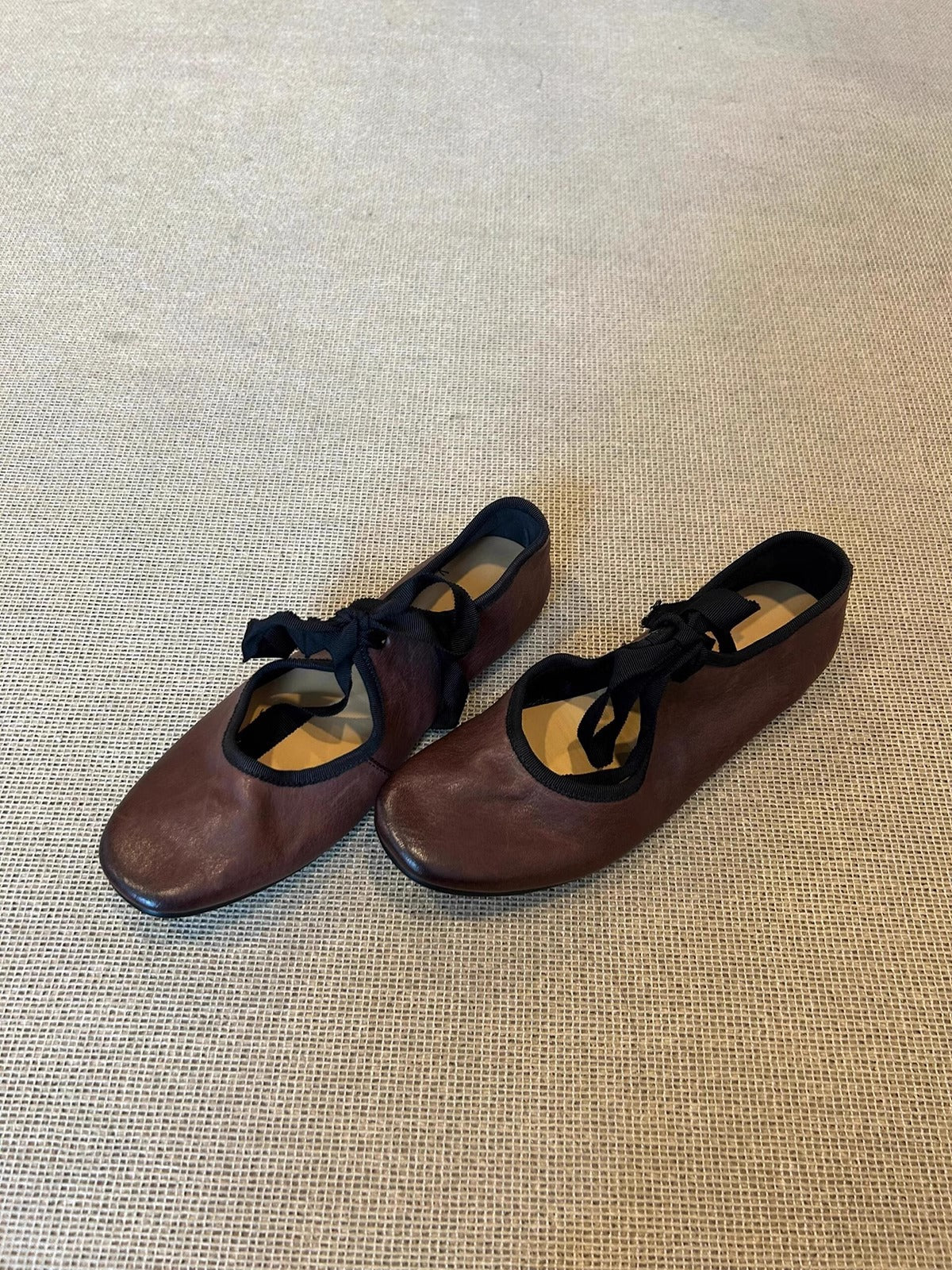 Damen Ballerinas Leder