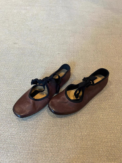 Damen Ballerinas Leder
