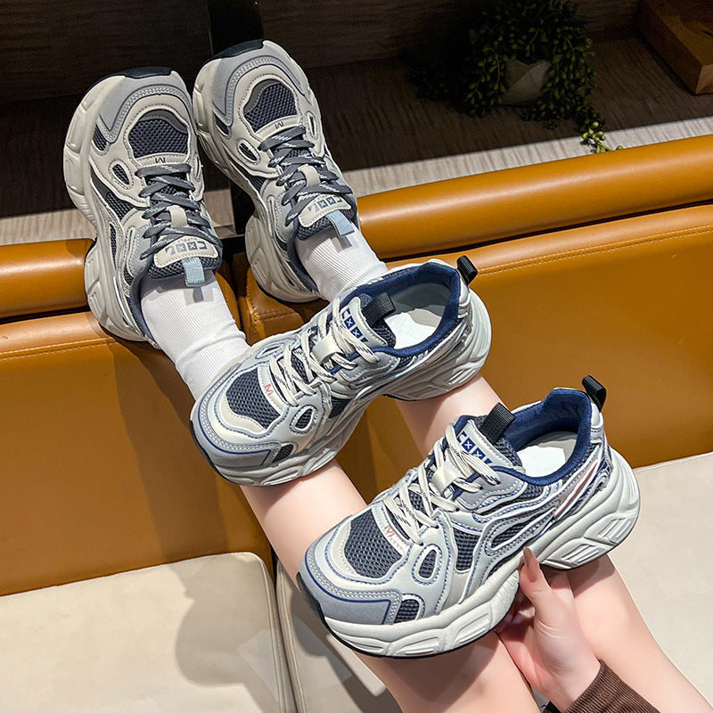 Damen Sneaker Sportlich Komfortabel Weiches Innenleben
