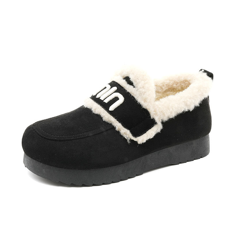 Damen Sneaker Veloursleder Bequem