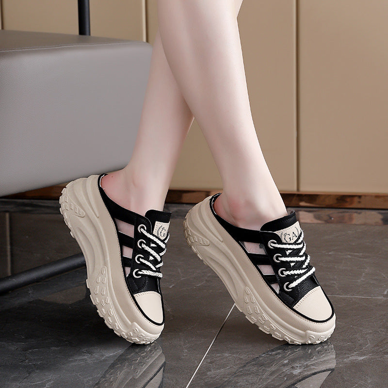 Damen Sneaker Bequem Atmungsaktives Mesh Rutschfest