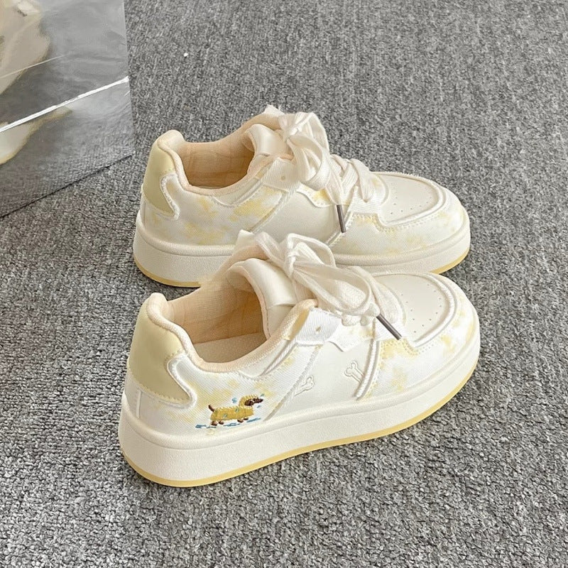 Damen Sneaker e Tiermotiv Sportschuhe Komfortabel