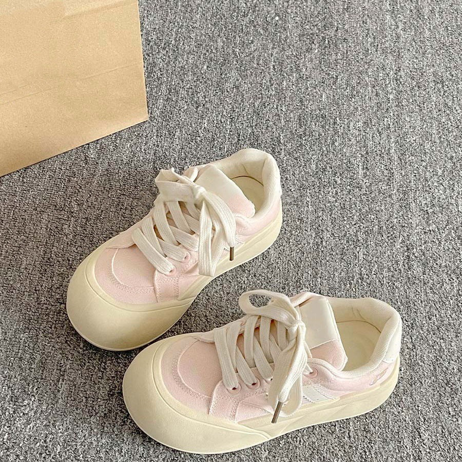 Damen Sneaker Bequem Sportlich Weiss