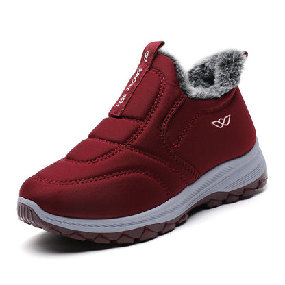 Damen Slip-On Schuhe Gefüttert Bequem