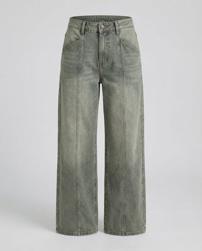 Damen Cargohose Elastisch Mit Fronttaschen