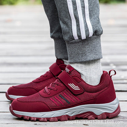 Damen Laufschuhe Sportsneaker Bequem Klettverschluss