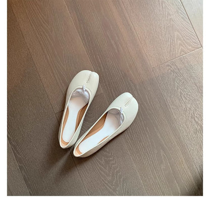 Damen Ballerinas Komfortschuhe Bequem Elegant