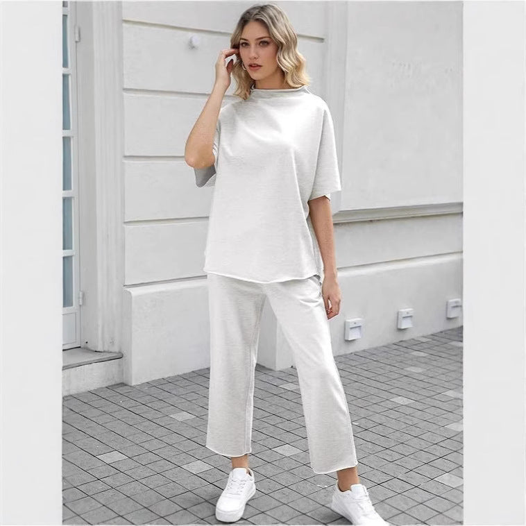 Damen Lounge Set aus Baumwolle Gemütlich