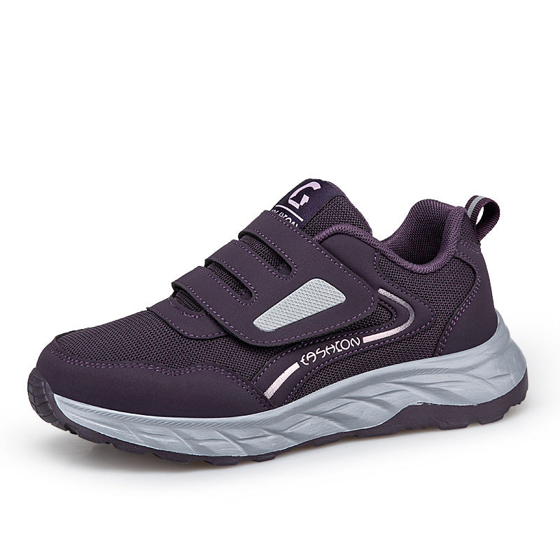 Damen Laufschuhe Sportlich Klettverschluss