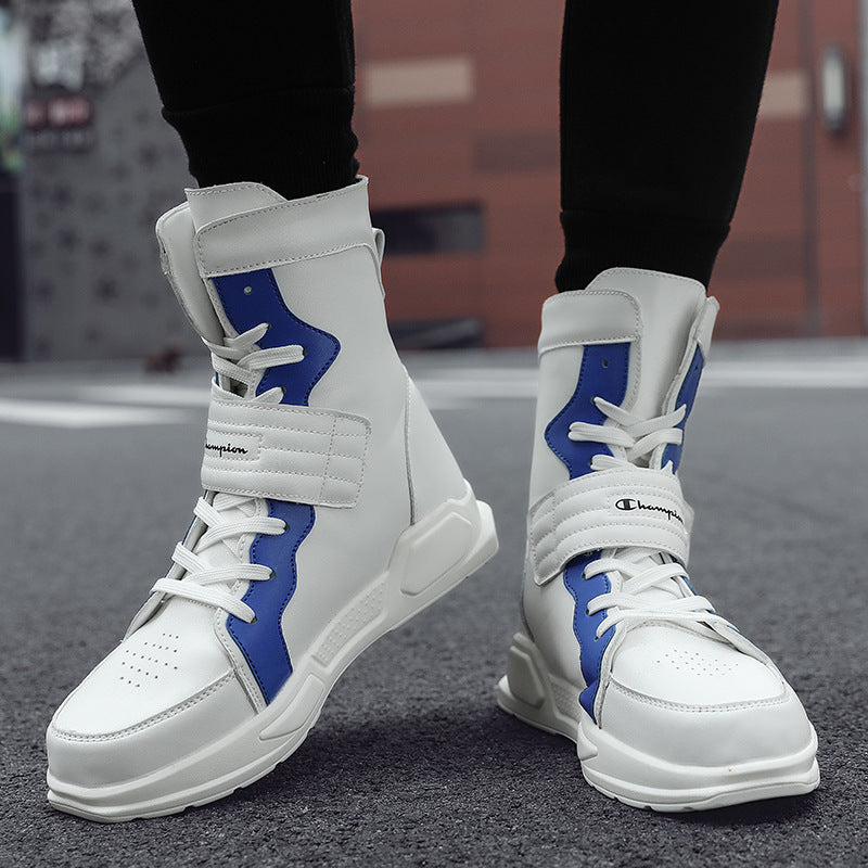 Damen Sneaker Hoch Bequem Verstellbar