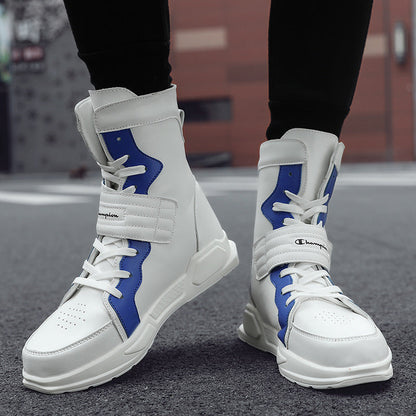 Damen Sneaker Hoch Bequem Verstellbar