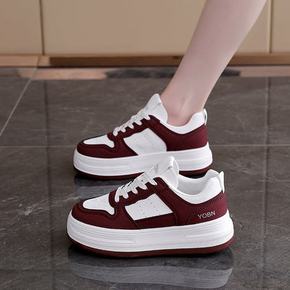 Damen Sneaker Atmungsaktives Mesh Dicke Dämpfung