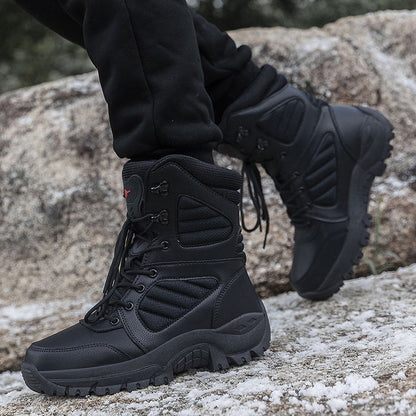 Herren Winterstiefel robust wasserabweisend rutschfest