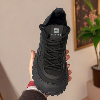 Damen Sneaker Sportlich Atmungsaktives Mesh Outdoor