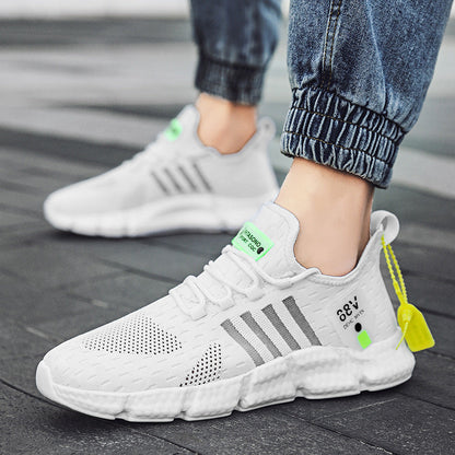 Damen Sneaker Leicht Atmungsaktives Obermaterial Flex-Sohle Schwarz - Norvielle