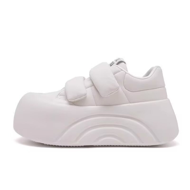 Damen Sneaker Weiches Innenleben Klettverschluss Bequem