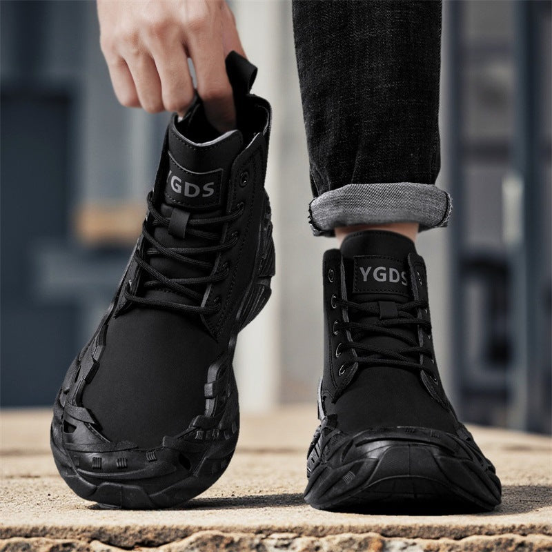 Damen High- Stiefel Sportlich Rutschfest