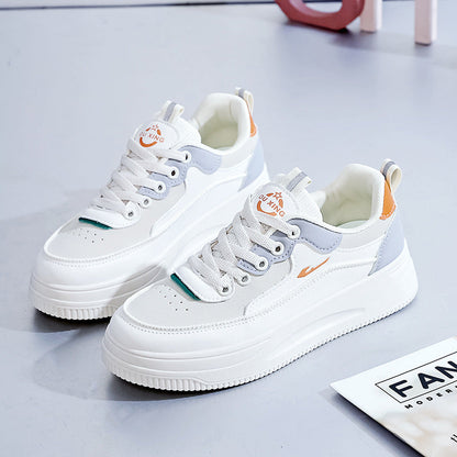 Damen Sneaker Plateau atmungsaktiv Modisch