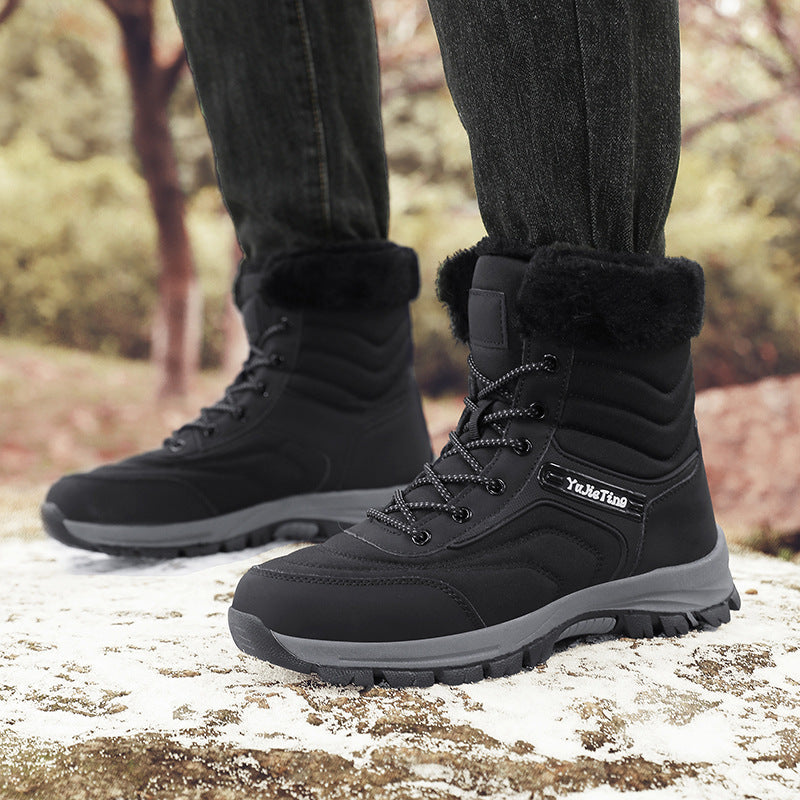 Damen Winterstiefel Warm Rutschfest Mit Futter - Norvielle