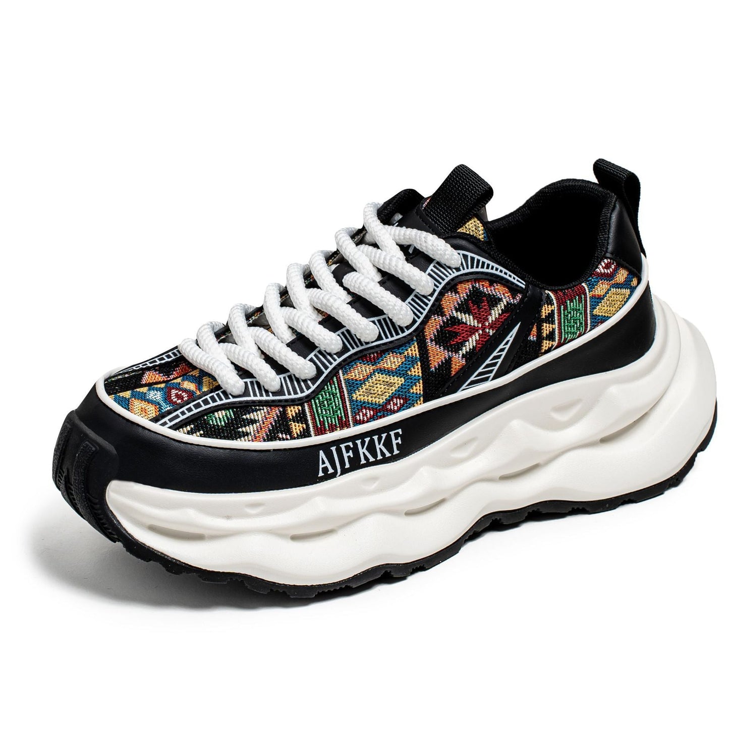 Damen Sneaker Sportlich Muster