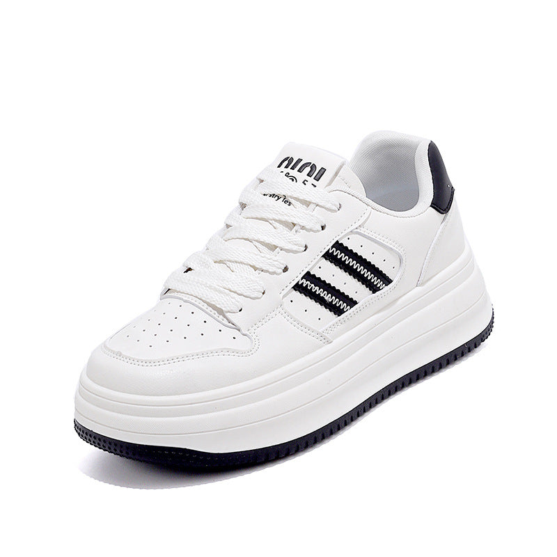 Damen Plattform Sneaker Moderner Stil