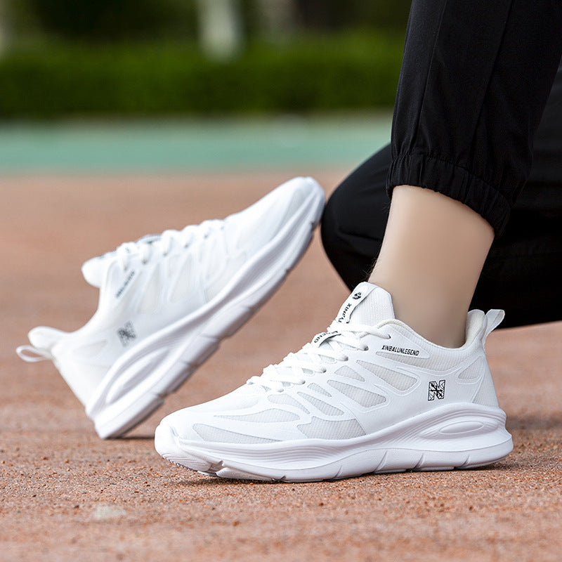 Damen Laufschuhe Atmungsaktives Mesh Hochdämpfend