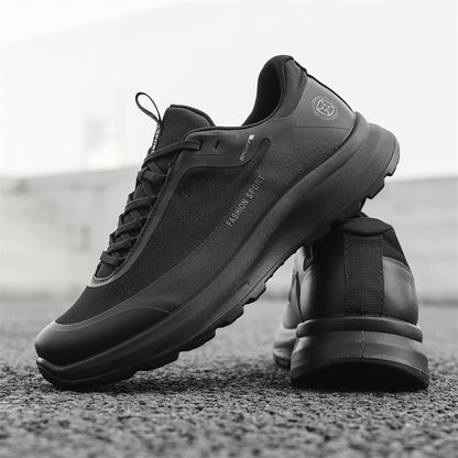 Damen Laufschuhe Atmungsaktiv Komfortschuhe Schwarz - Norvielle