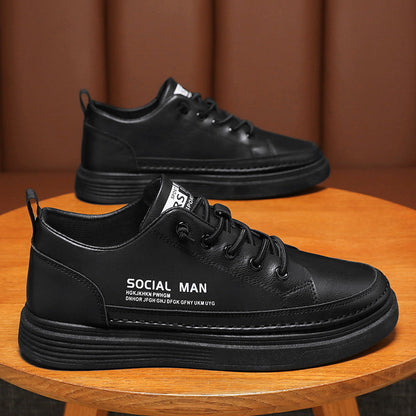 Herren Sneaker Leder Dämpfend Komfortabel