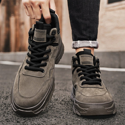 Herren Wanderschuhe Robust Atmungsaktiv Rutschfest