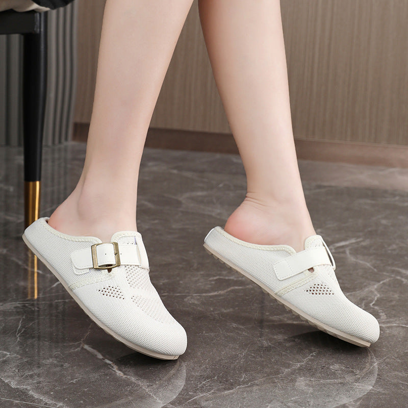 Damen Clogs Atmungsaktives Material Verstellbar Ergonomisch