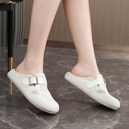 Damen Clogs Atmungsaktives Material Verstellbar Ergonomisch