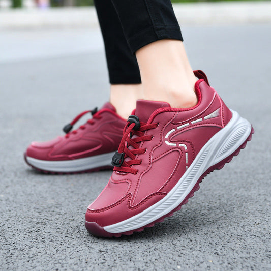 Damen Sport-Schuhe Schnellverschluss Polster Sohle Bequem - Norvielle