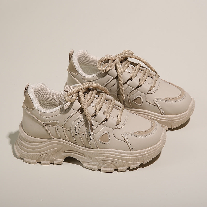 Damen Sneaker Sportlich Bequem Laufsohle