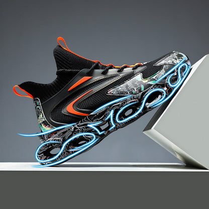 Damen High- Laufschuhe Mit Dämpfungstechnologie