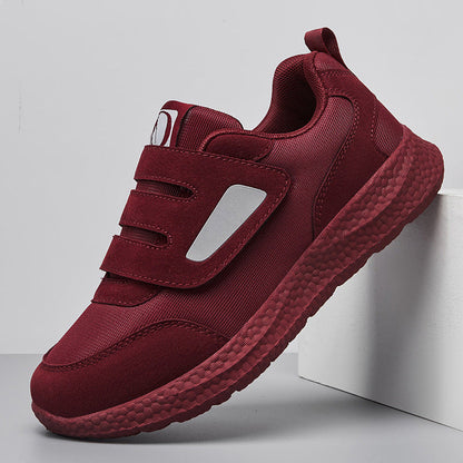 Damen Laufschuhe Bequem Klettverschluss Dämpfende Sohle
