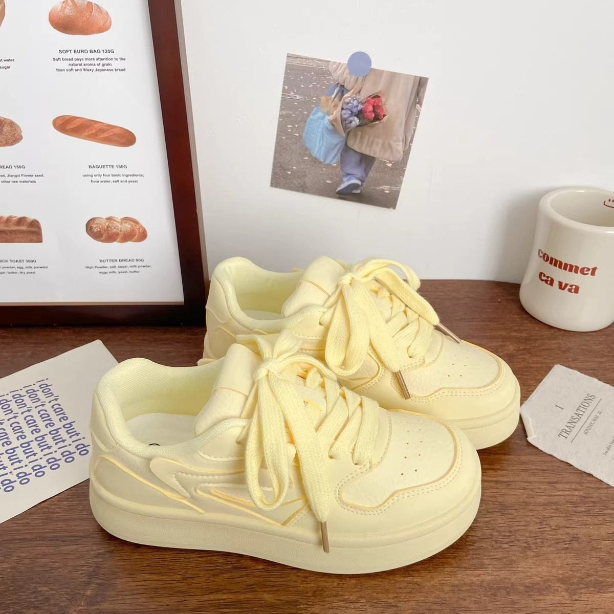 Damen Sneaker Leicht Luftdurchlässig Bequem