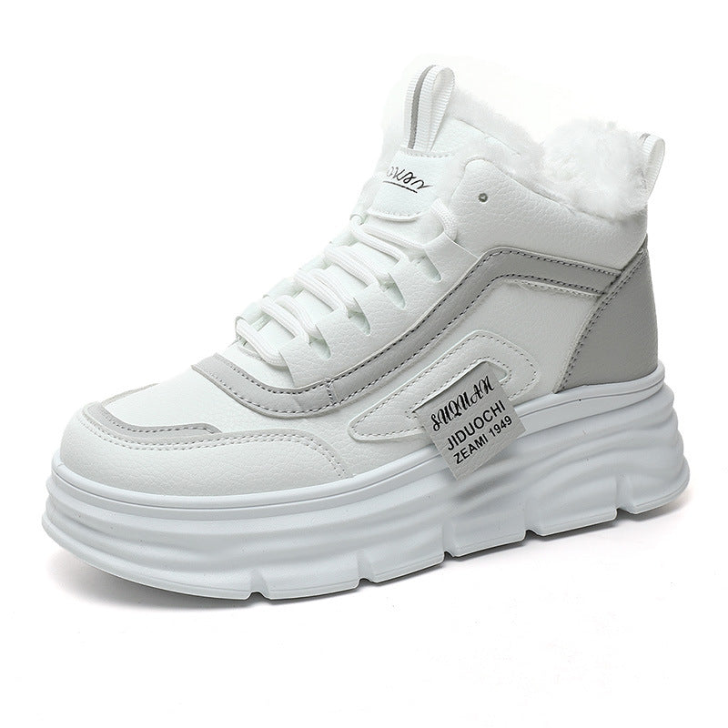 Damen Sneaker Kuschelig Rutschfest